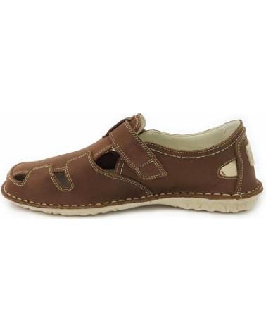 Sandali per Uomo ON FOOT CORFU 6905 PIEL MARRON