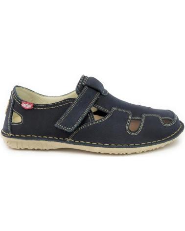 Sandalias de Hombre ON FOOT CORFU 6905 PIEL AZUL