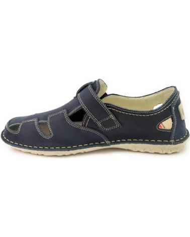 Sandalias de Hombre ON FOOT CORFU 6905 PIEL AZUL