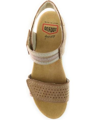 Sandalias-De-Mujer-ON-FOOT-MODELO-90-500-TAUPE