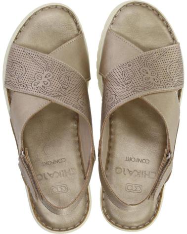 Sandali per Donna CHIKA10 KANDISKI 01671 BRONCE-BRONZE