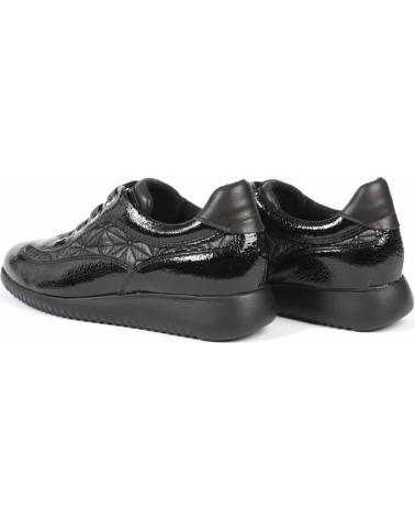 Schuhe für Damen BAERCHI ZAPATILLA CASUAL PIEL MUJER 38546 NEGRO