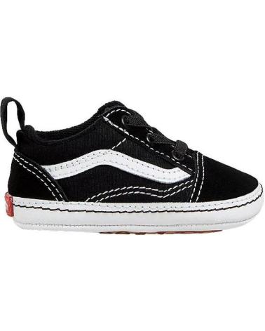 Zapatillas deporte pour Fille et Garçon VANS OFF THE WALL ZAPATILLAS BEBE VANS OLD SKOOL CRIB BLACK-TRU MULTICOLOR