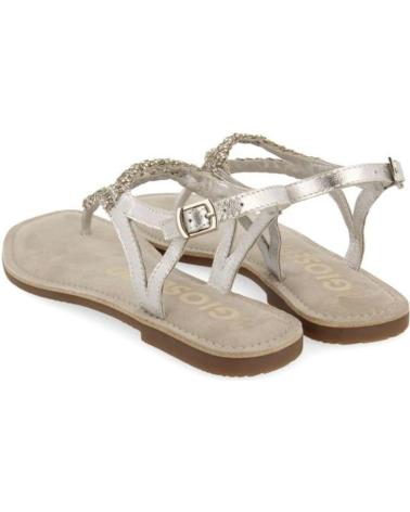 Sandálias de Mulher GIOSEPPO SANDALIAS PLATEADAS DE PIEL CON PEDRERIA POUSSAN VARIOS COLORES