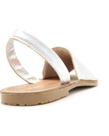 Sandalias de Mujer ANTON MOLLA IBICENCA 501 PLATA PLATA