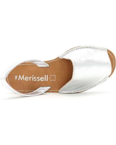 Sandalias de Mujer ANTON MOLLA IBICENCA 501 PLATA PLATA