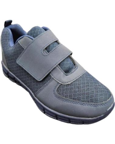Deportivas de Hombre BREEZE SEVILLA VELCRO RUNNING AZUL