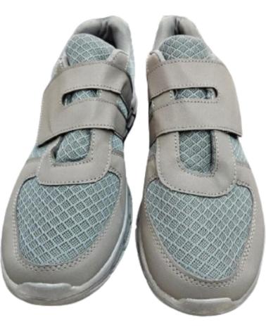 Man Trainers BREEZE SEVILLA VELCRO RUNNING GRIS