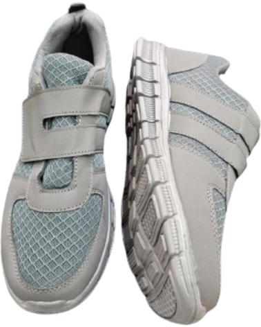 Man Trainers BREEZE SEVILLA VELCRO RUNNING GRIS
