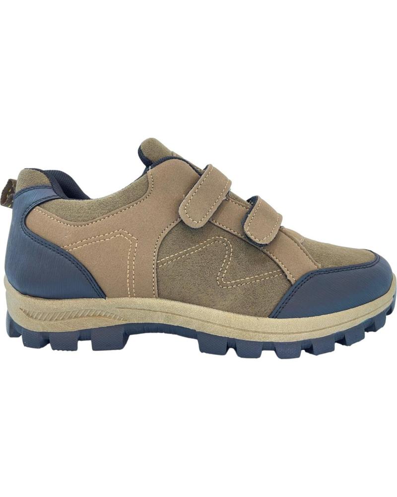 Deportivas de Hombre BREEZE HUELVA TREKKING VELCRO MARRON
