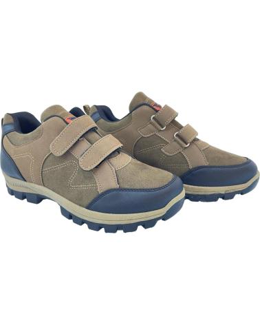 Deportivas de Hombre BREEZE HUELVA TREKKING VELCRO MARRON
