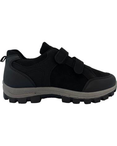 Deportivas de Hombre BREEZE HUELVA TREKKING VELCRO NEGRO