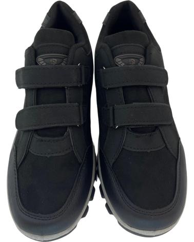 Deportivas de Hombre BREEZE HUELVA TREKKING VELCRO NEGRO