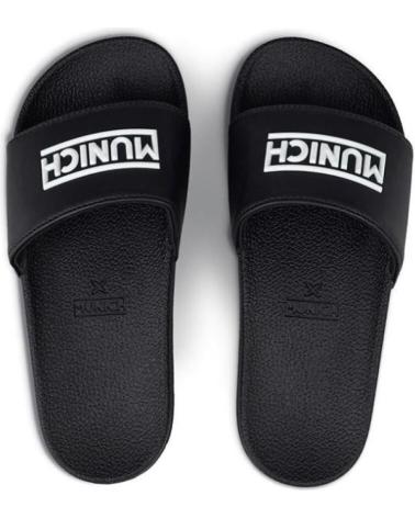 Chinelos de Menina e Menino MUNICH ZAPATILLAS--FLAT SLIDER KID 10-8838010 NEGRO