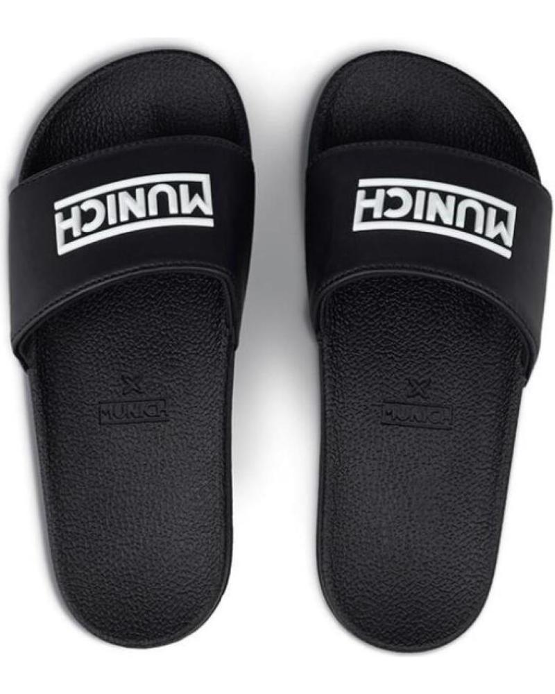 girl and boy Flip flops MUNICH ZAPATILLAS--FLAT SLIDER KID 10-8838010 NEGRO