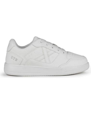 Esportes  de Menina e Menino MUNICH ZAPATILLAS--LEGIT KID 01-8022001 BLANCO