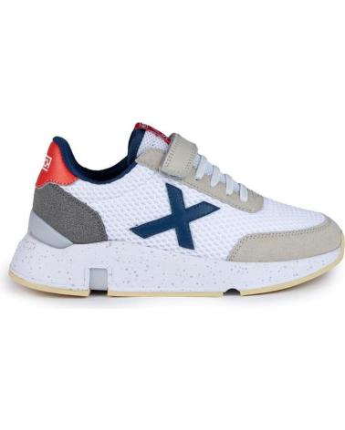 Esportes  de Mulher e Menina e Menino MUNICH ZAPATILLAS--VERSUS KID 34-4176034 BLANCO