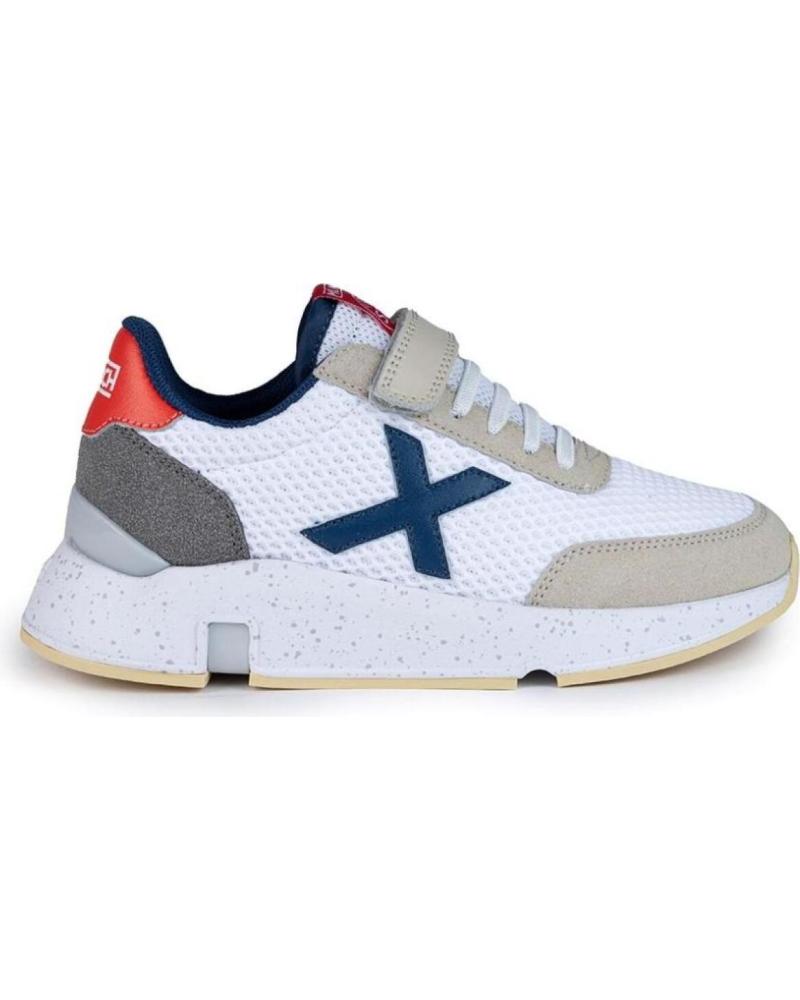 Esportes  de Mulher e Menina e Menino MUNICH ZAPATILLAS--VERSUS KID 34-4176034 BLANCO