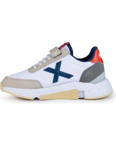 Esportes  de Mulher e Menina e Menino MUNICH ZAPATILLAS--VERSUS KID 34-4176034 BLANCO
