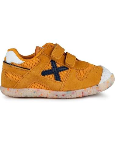 Zapatos de Niña y Niño MUNICH ZAPATILLAS GOAL PARA NINOS UNISEX EN COLOR AMARILLO AMARILLO