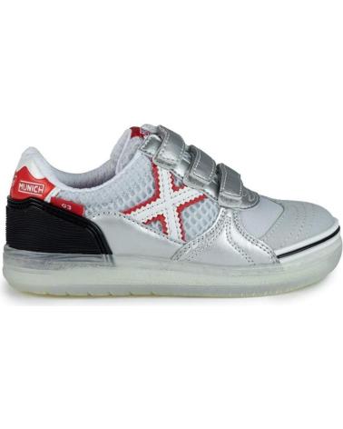 girl and boy Trainers MUNICH ZAPATILLAS--G-3 KID VCO INDOOR 404-1514404 GRIS