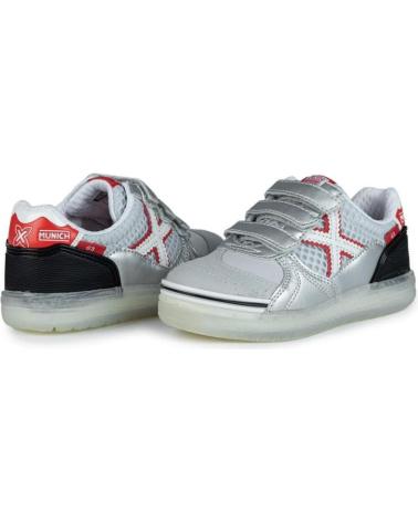 girl and boy Trainers MUNICH ZAPATILLAS--G-3 KID VCO INDOOR 404-1514404 GRIS