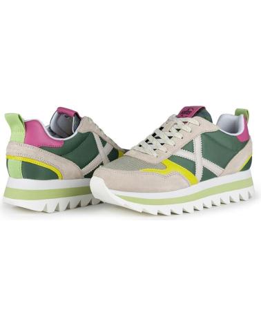 Esportes  de Mulher MUNICH ZAPATILLA RIPPLE 60 MUJER VERDE