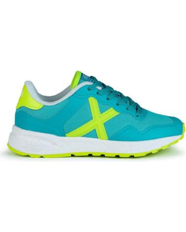 Zapatos de Niña y Niño MUNICH ZAPATILLAS FUEL 53 PARA NINOS UNISEX EN COLOR AZUL AZUL