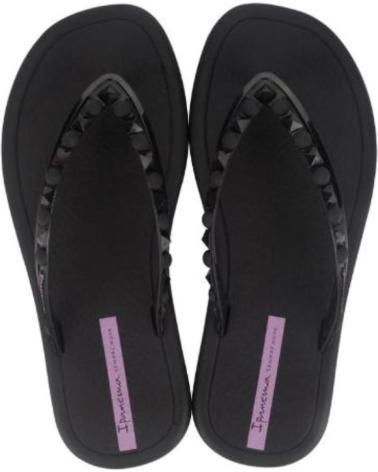 Chanclas de Mujer y Niña IPANEMA CHANCLA PARA MUJER 27130 COLOR NEGRO NEGRO LILA