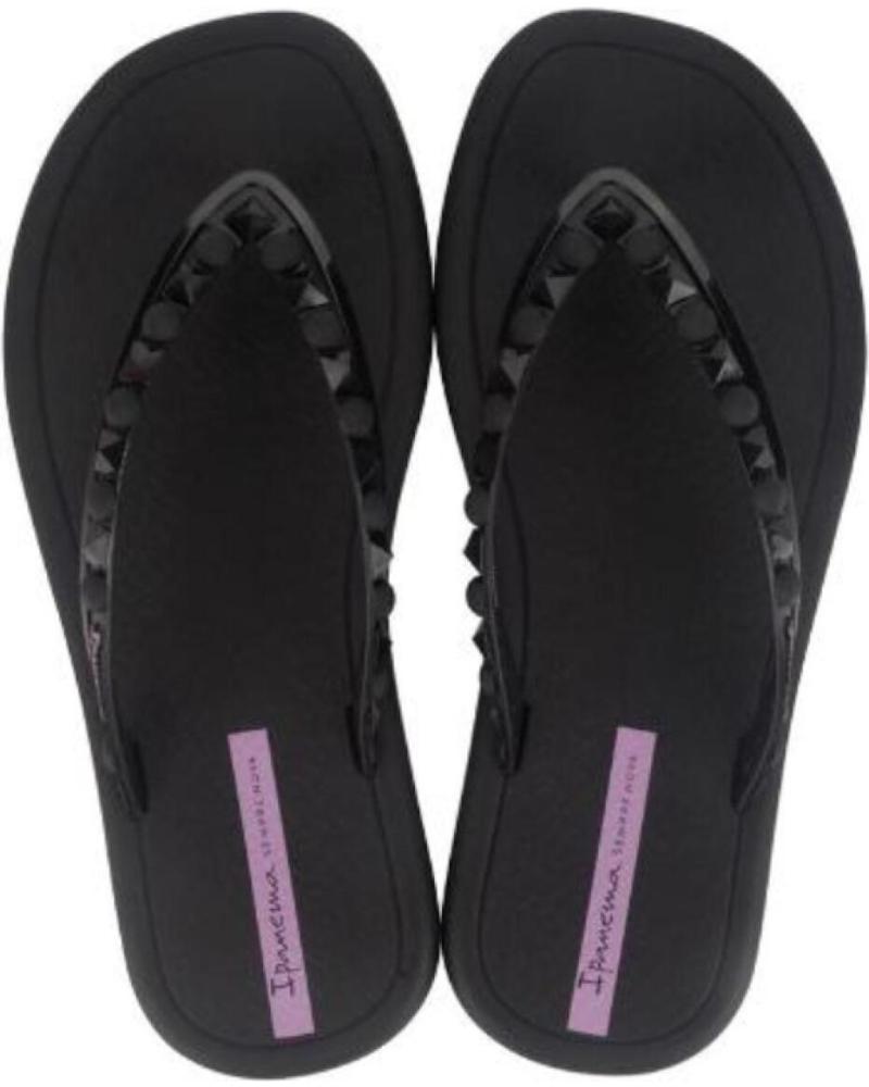 Chanclas de Mujer y Niña IPANEMA CHANCLA PARA MUJER 27130 COLOR NEGRO NEGRO LILA