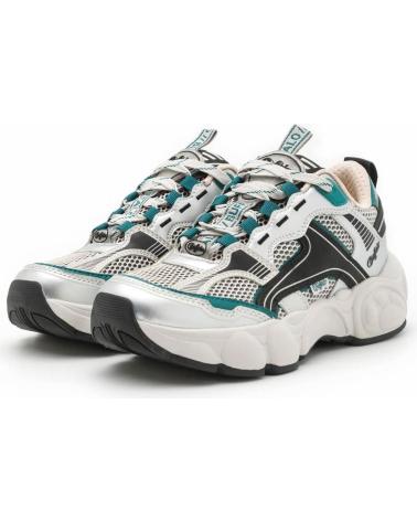 Deportivas de Mujer BUFFALO ZAPATILLAS CLD RUN SILVER-BLACK-PE MULTICOLOR