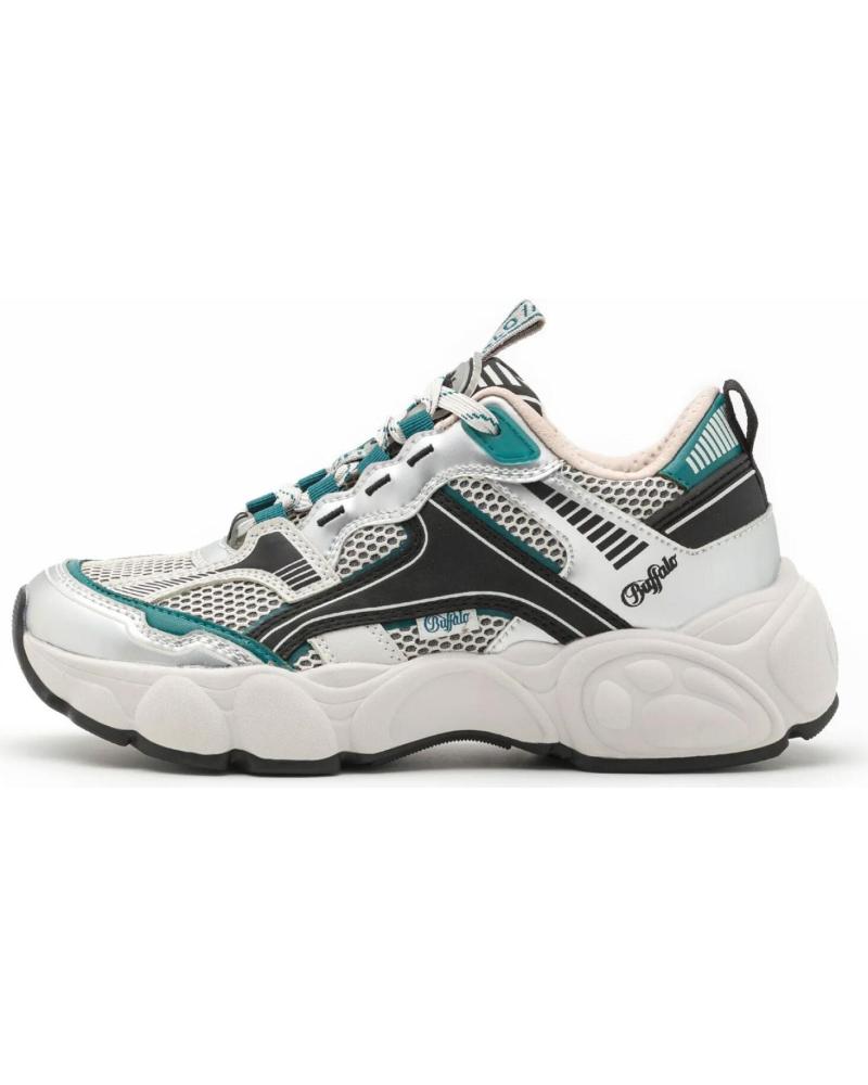 Deportivas de Mujer BUFFALO ZAPATILLAS CLD RUN SILVER-BLACK-PE MULTICOLOR
