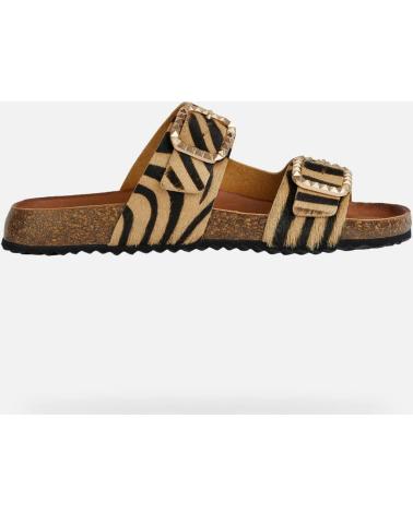 Woman Sandals GEOX SANDALIAS MUJER MODELO D NEW BRIONIA B COLOR ANIMAL PRINT C5 C5V9B