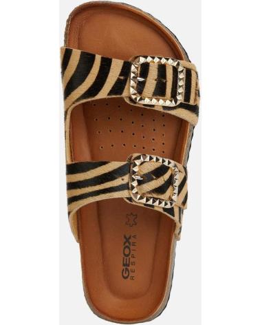 Woman Sandals GEOX SANDALIAS MUJER MODELO D NEW BRIONIA B COLOR ANIMAL PRINT C5 C5V9B