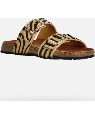 Woman Sandals GEOX SANDALIAS MUJER MODELO D NEW BRIONIA B COLOR ANIMAL PRINT C5 C5V9B