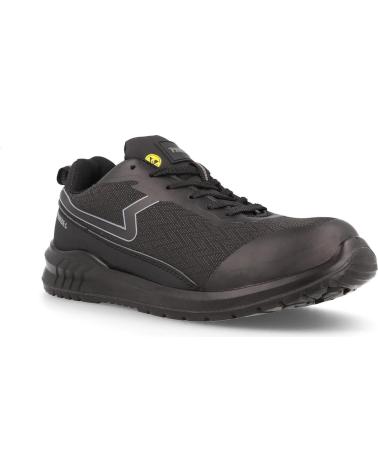 Deportivas de Mujer y Hombre y Niña y Niño PAREDES ZAPATILLAS DE SEGURIDAD FLEXIBILIDAD Y PROTECCION ROSS NEGRO NEGRO