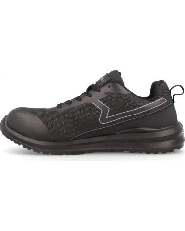 Deportivas de Mujer y Hombre y Niña y Niño PAREDES ZAPATILLAS DE SEGURIDAD FLEXIBILIDAD Y PROTECCION ROSS NEGRO NEGRO