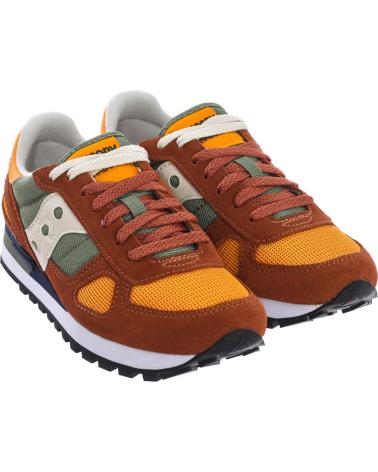 Sneaker-De-Mujer-SAUCONY-ZAPATILLAS-DEPORTIVAS-SHADOW-ORIGINAL---S2108-HOMBRE-MARRóN-VERDE