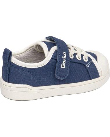 Sportif-De-Niña-GORILA-ZAPATILLAS-DEPORTE-77102-CANVAS-GLOBO-AZUL