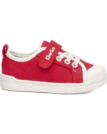 Sportif-De-Niña-GORILA-ZAPATILLAS-DEPORTE-77102-CANVAS-GLOBO-ROJO