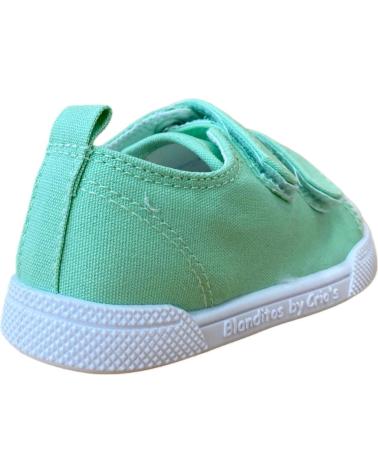 Zapatillas deporte pour Garçon crios BLANDITOS DE ZAPATILLA LONA MELON VERDE