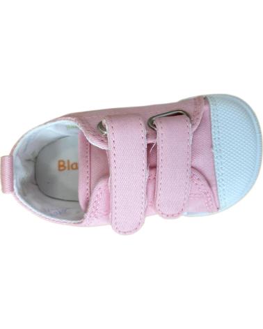Zapatillas deporte pour Fille crios BLANDITOS DE ZAPATILLA LONA MELON ROSA