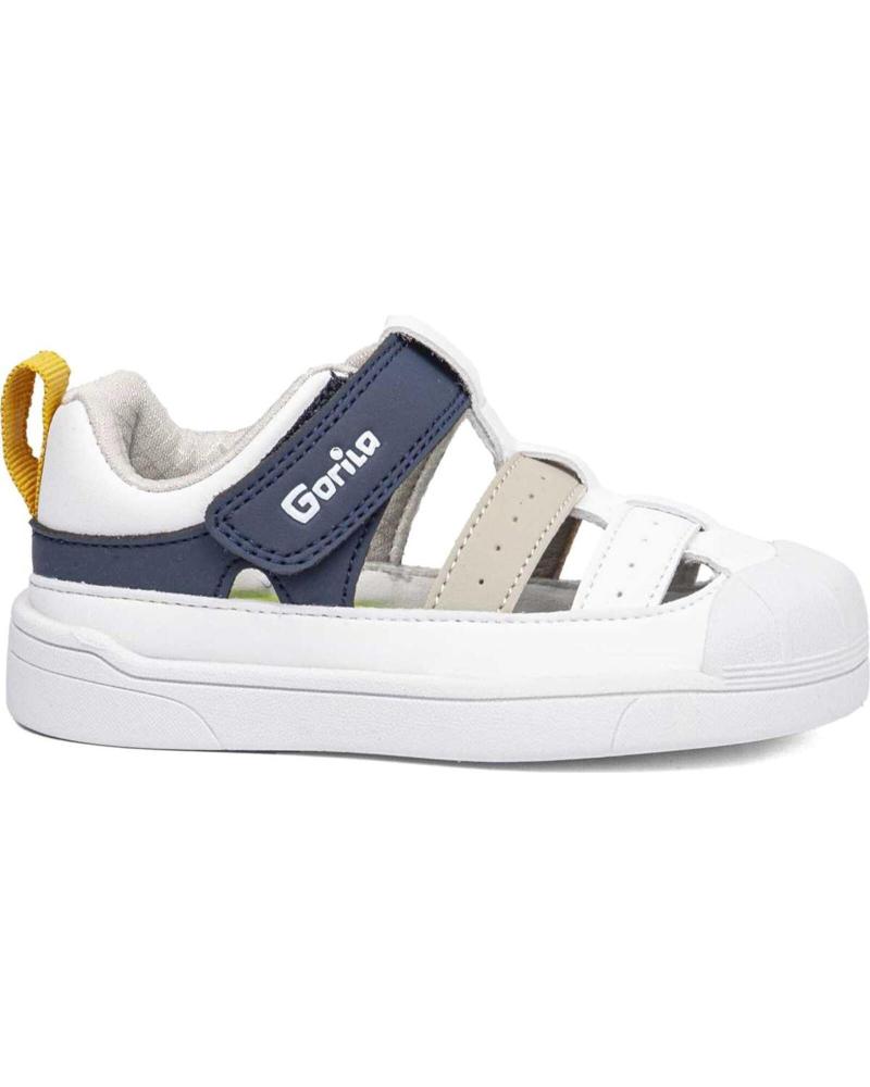 boy Sandals gorila SANDALIAS 77104 GLOBO BLANCO
