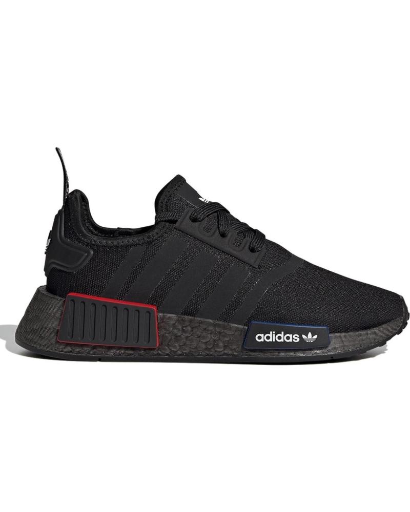 Chaussures pour Fille et Garçon adidas MODELO NMDR1 J PARA KIDS COLOR NEGRO