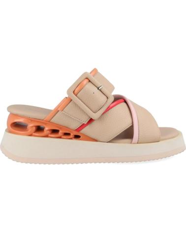 Sandalias de Mujer noa harmon SANDALIA CASUAL SINTETICA CON CUNA BEIG MULTI