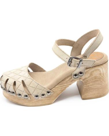 PORRONET HEEL SANDALS MODEL 3079-036-112A TAUPE TAUPE
