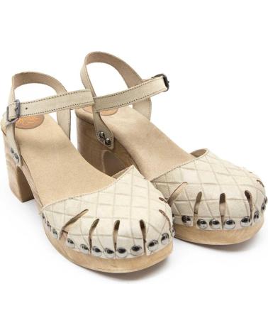 SANDÁLIAS DE SALTO PORRONET MODELO 3079-036-112A TAUPE TAUPE