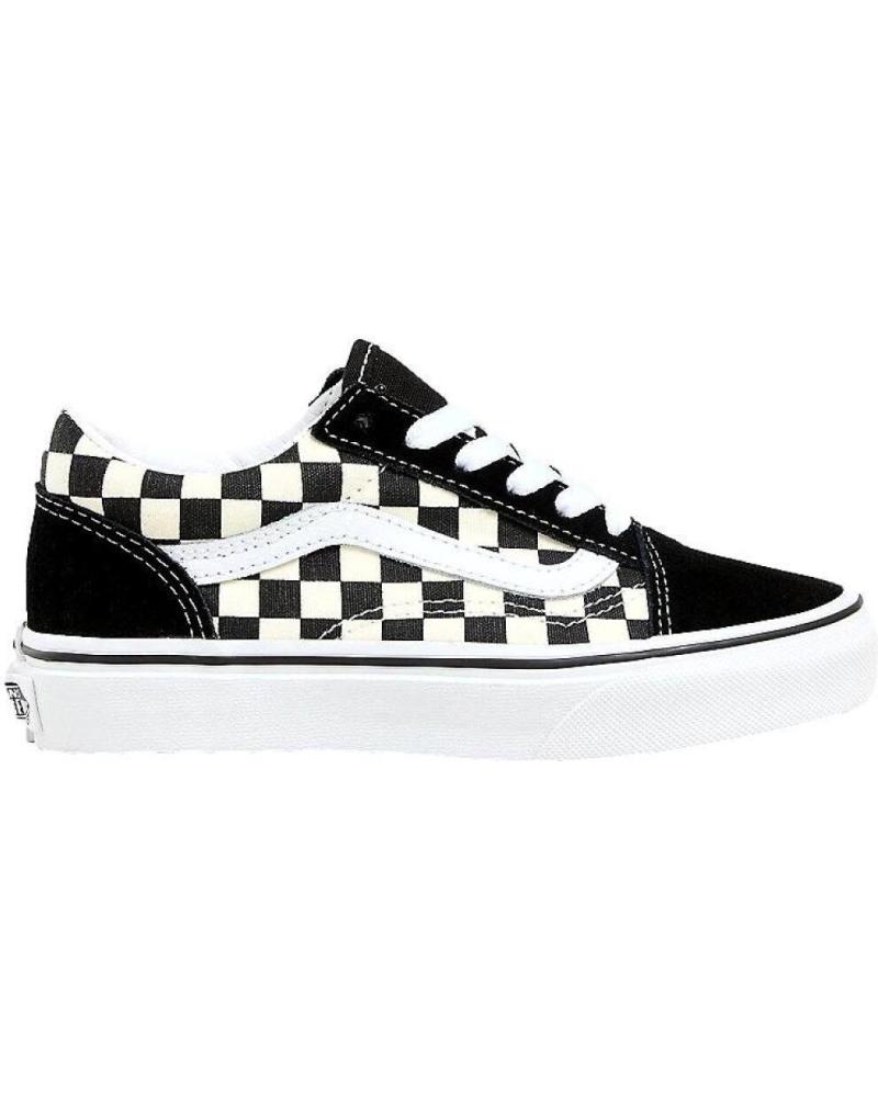 Deportivas-De-Niña-VANS-OFF-THE-WALL-ZAPATILLAS-VANS-OLD-SKOOL-NEGRO