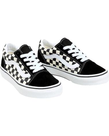 Deportivas-De-Niña-VANS-OFF-THE-WALL-ZAPATILLAS-VANS-OLD-SKOOL-NEGRO