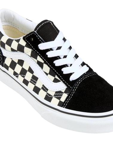 Deportivas-De-Niña-VANS-OFF-THE-WALL-ZAPATILLAS-VANS-OLD-SKOOL-NEGRO